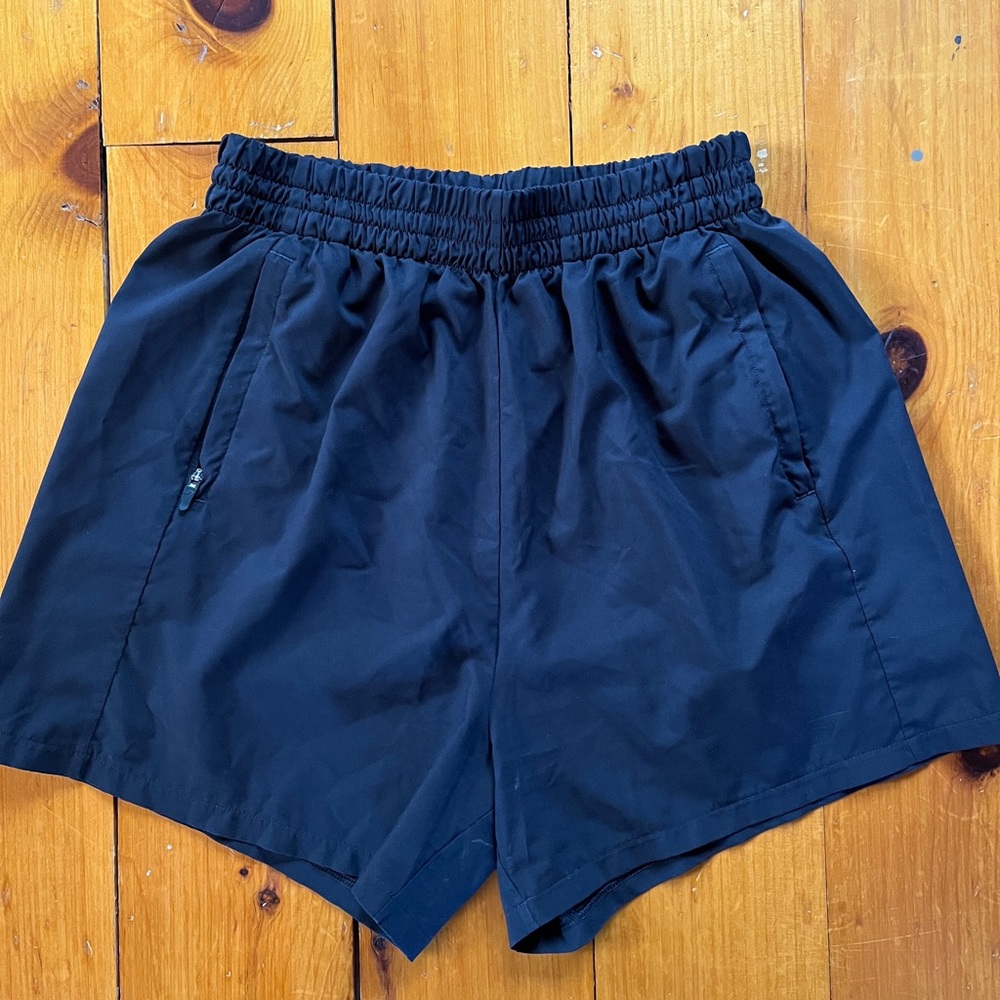 Gymshark Black Elastic Waist woven Pocket Shorts